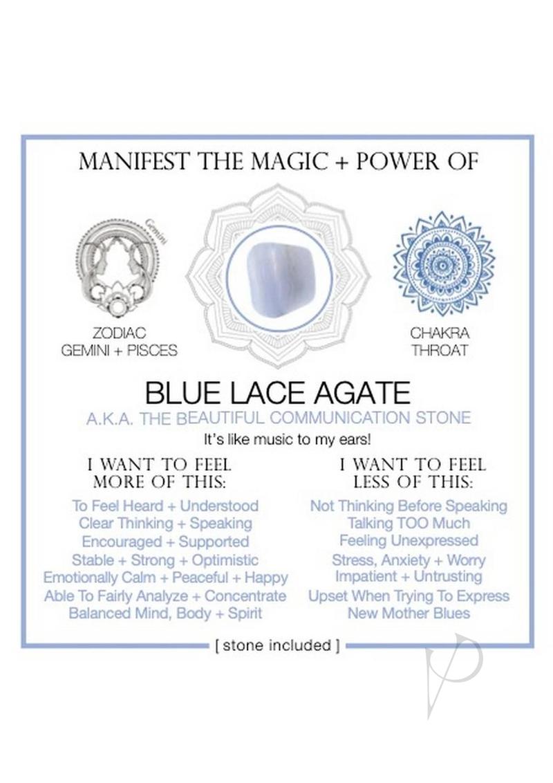 Warm Human Blue Lace Agate