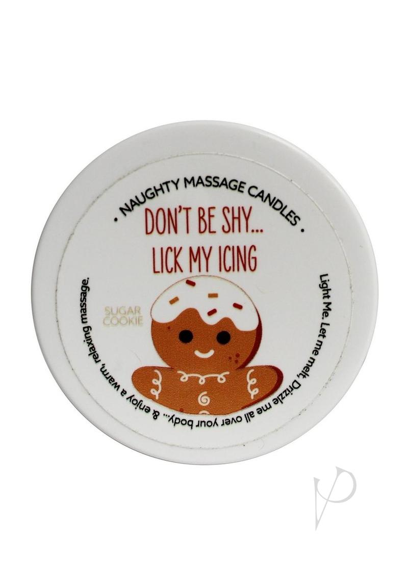 Kama Sutra Naughty Massage Candle Lick My Icing 1.7oz