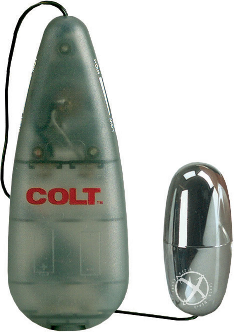 COLT Multi-Speed Power Pak Bullet with Wired Remote Control - Silver
