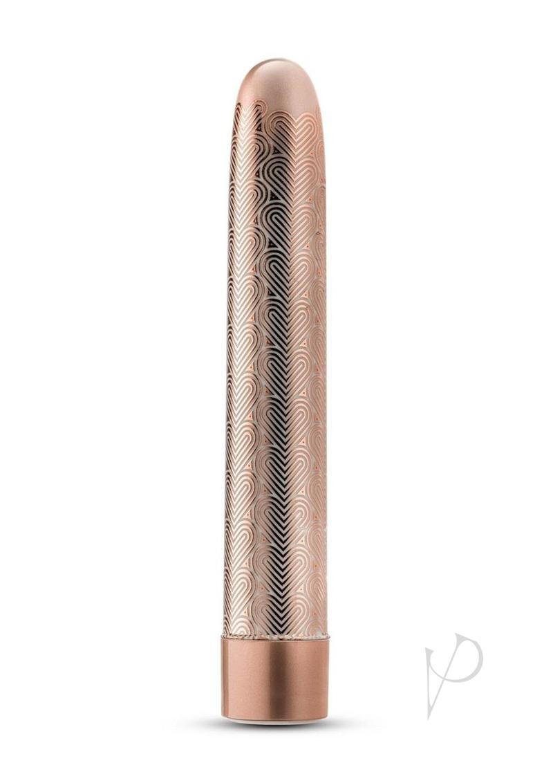 The Collection Lattice Slimline Vibrator - Rose Gold