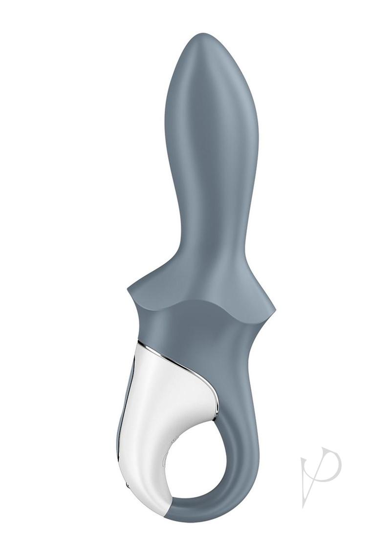 Satisfyer Air Pump Booty 1 Rechargeable Silicone Anal Probe - Gray/White