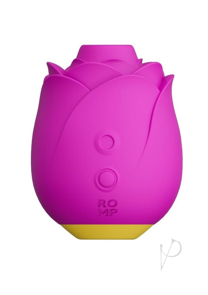 Romp Rose Rechargeable Silicone Air Clitoral Stimulator - Pink