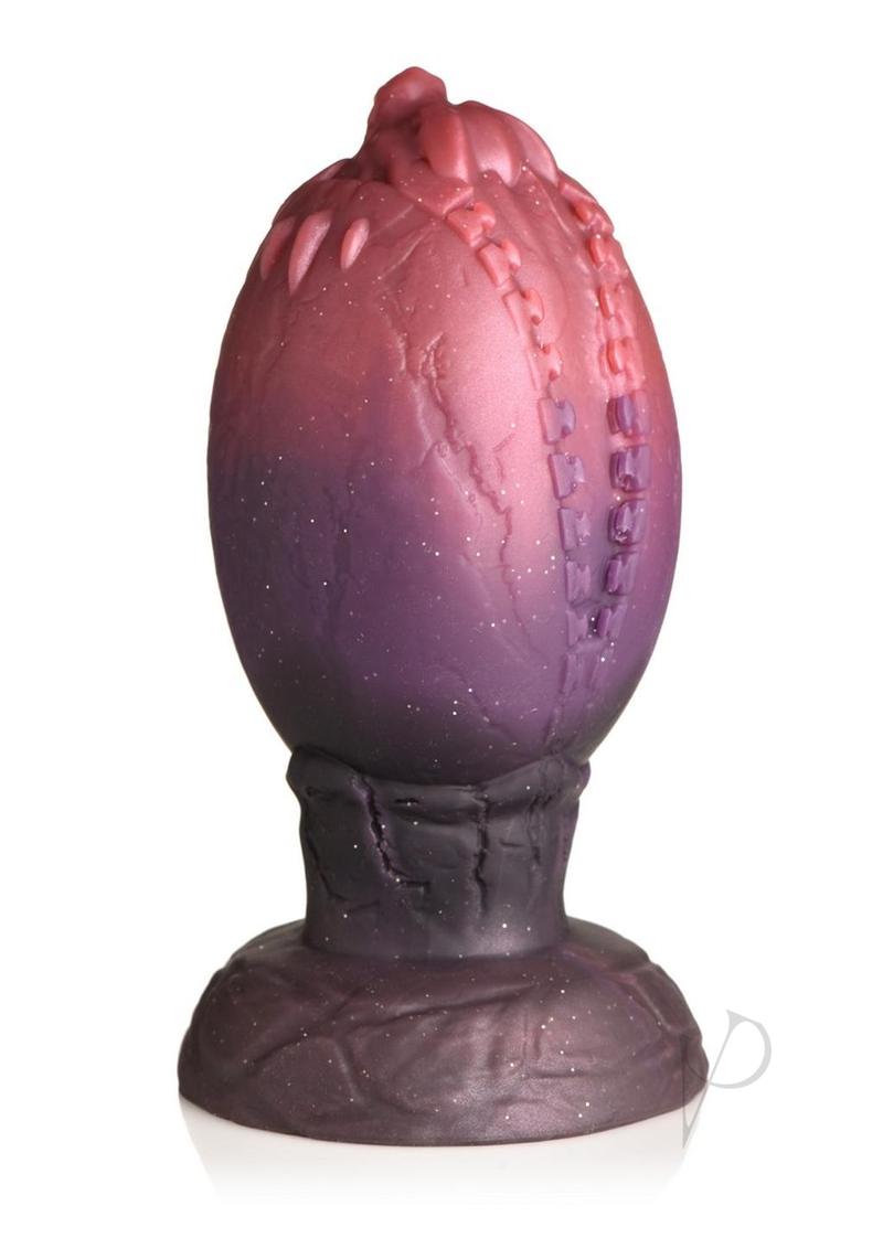 Creature Cocks Dragon Hatch Silicone Egg - Large - Multicolor