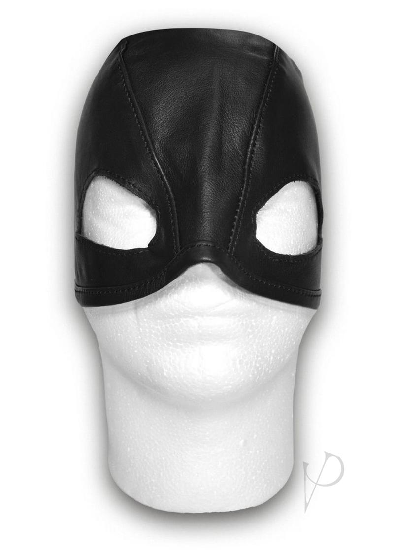 Prowler RED Leather Executioners Hood - Black