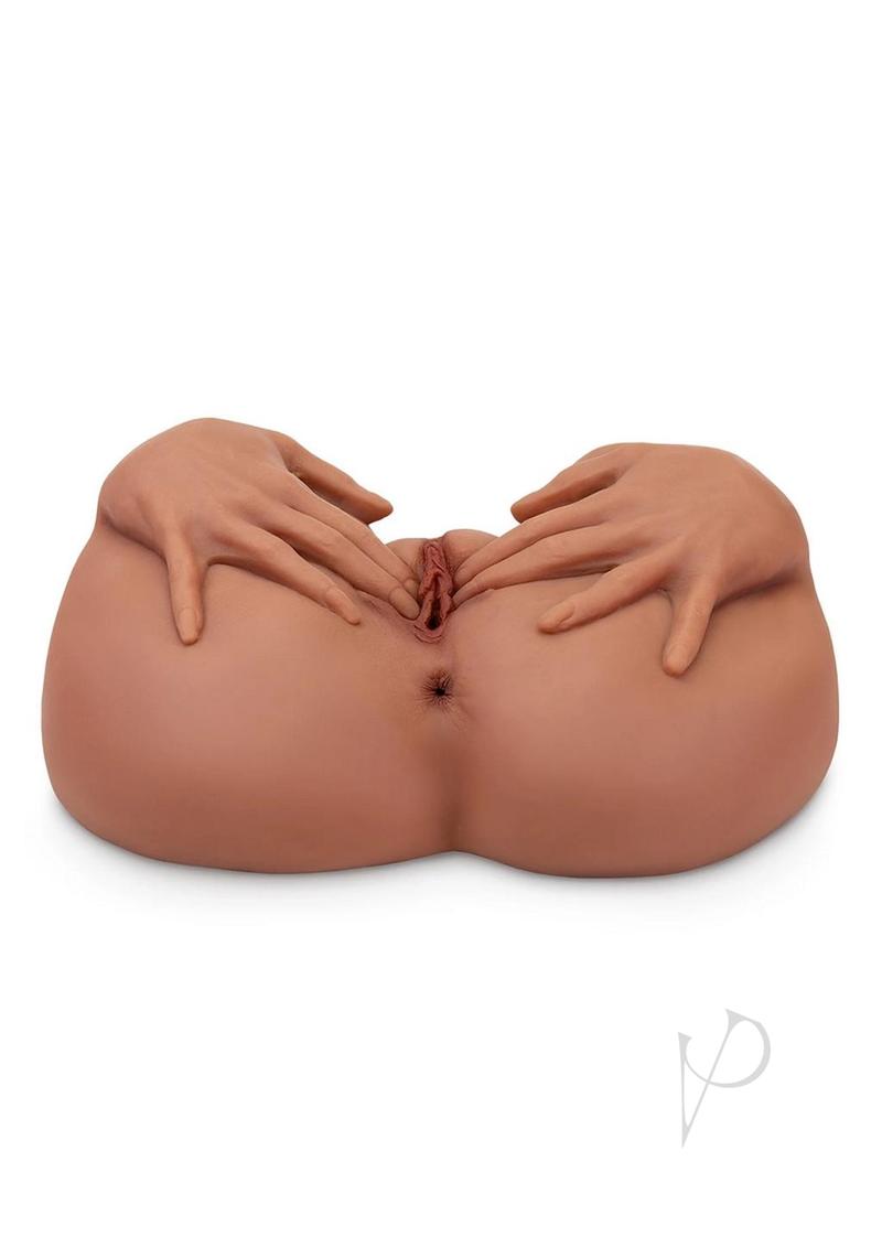 PDX Plus Spread My Tight Pussy Masturbator - Caramel