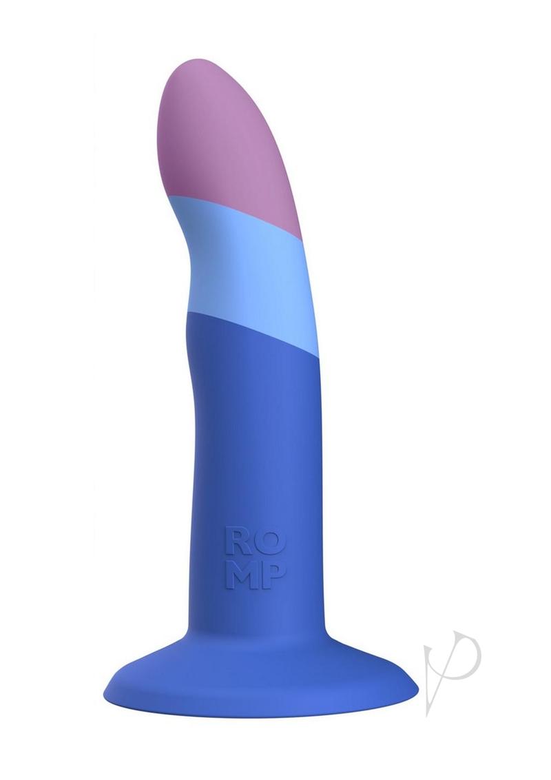 Romp Piccolo Silicone Dildo - Blue/Purple