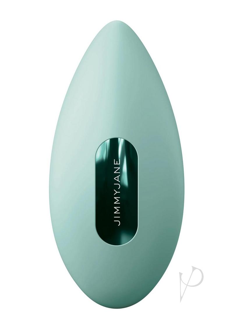 JimmyJane Ascend 3 Silicone Vibrating Massager with Remote Control - Teal