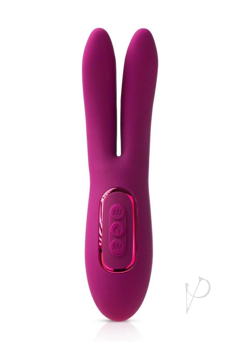 JimmyJane Solis Ascend 2 Pro Rechargeable Silicone Warming Vibrator - Purple