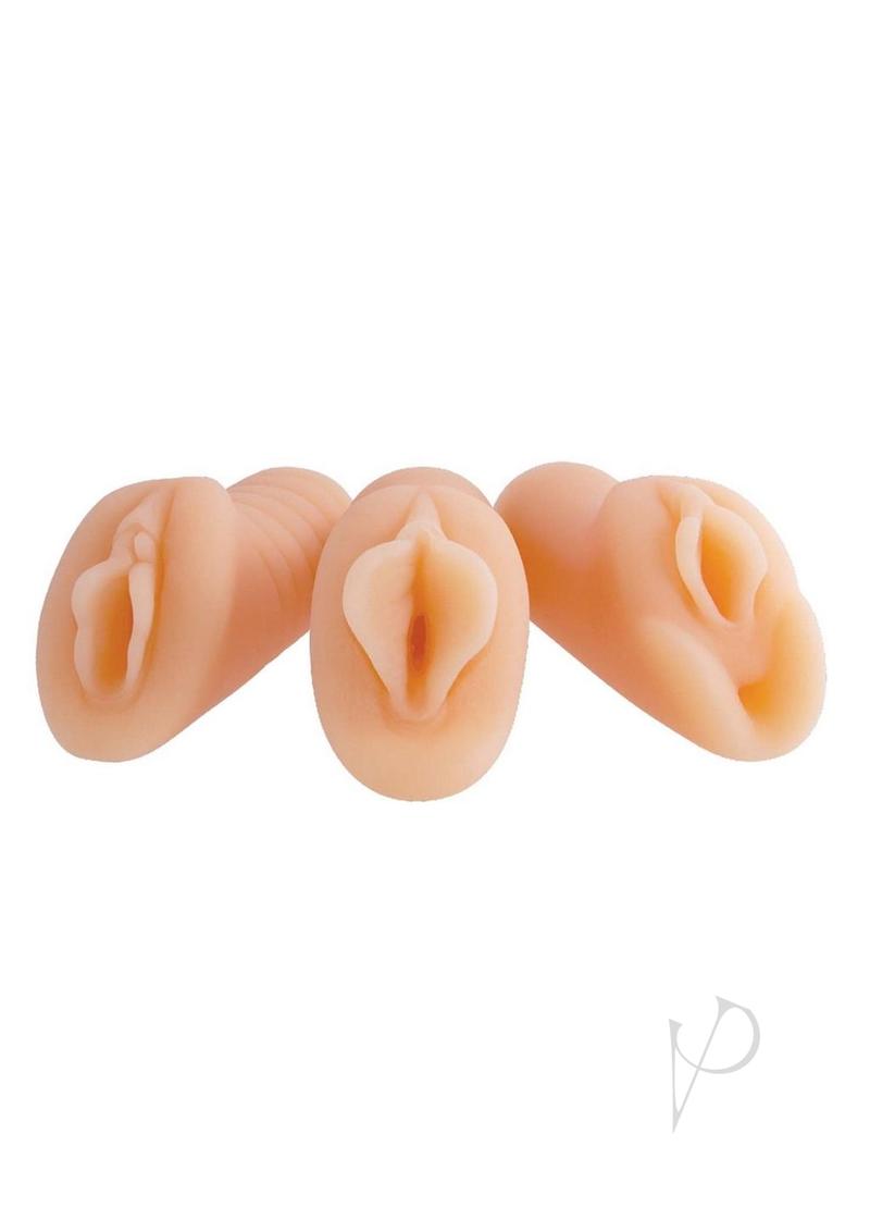 Always Horny Masturbators Pocket Size Strokers (3 per Pack)