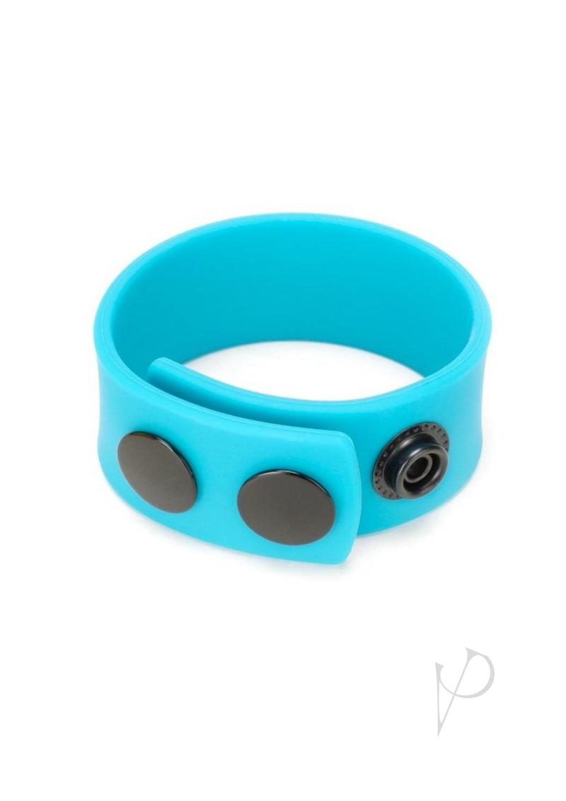 ME YOU US Silicone Cock Strap - Light Blue