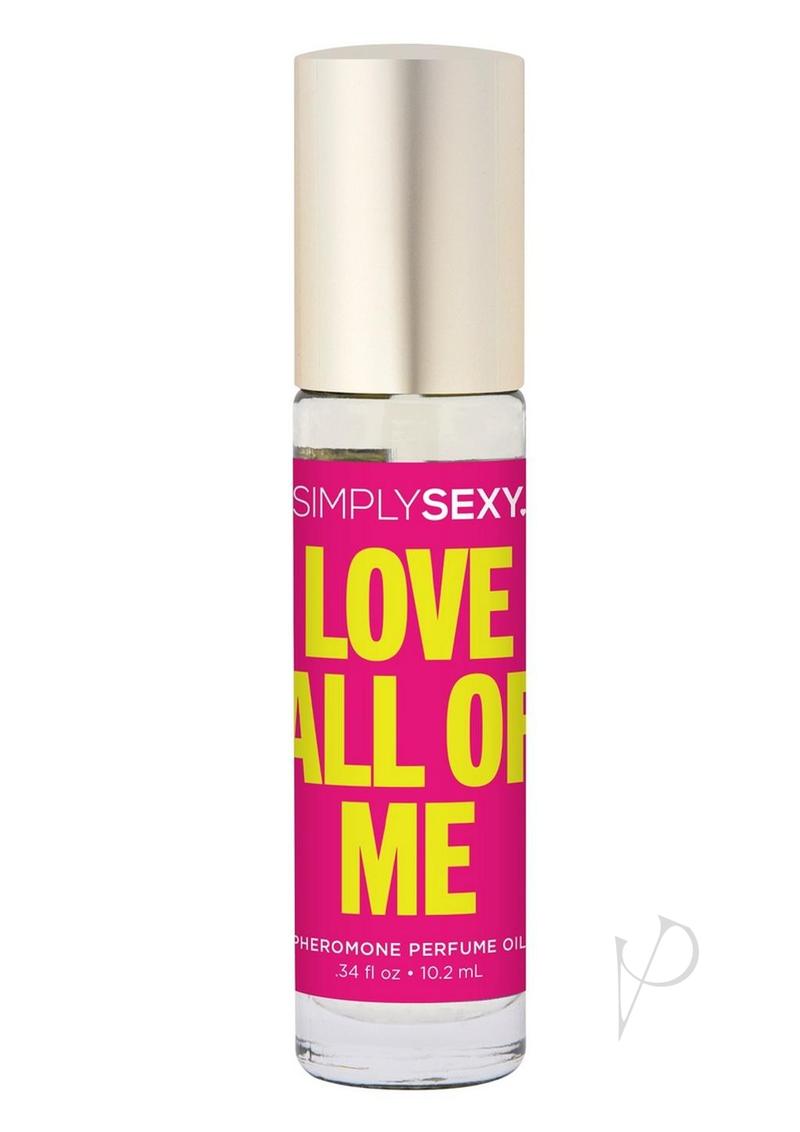 Simply Sexy Pheromone Perfume Oil Roll-On 0.34oz/ 10.2ml - Love All of Me