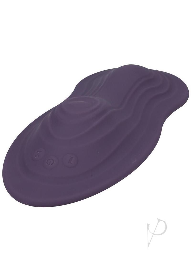 IRide Pleasure Seat Throb Rechargeable Silicone with Remote Control - Purple