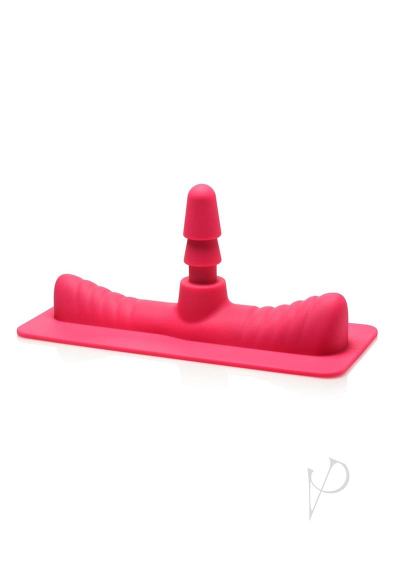 LoveBotz Saddle Adapter with Silicone Dildo - Pink