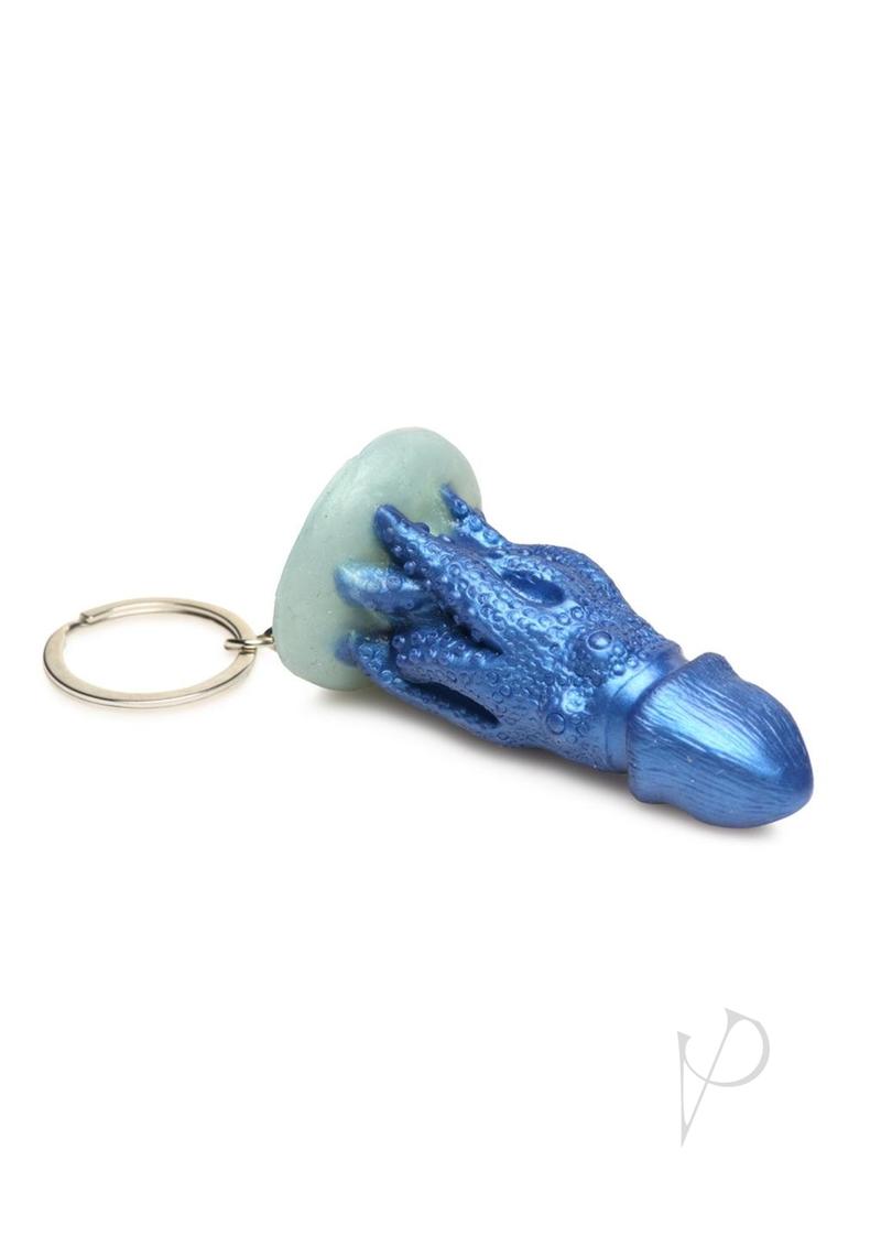 Creature Cocks Cocktopus Keychain - Blue