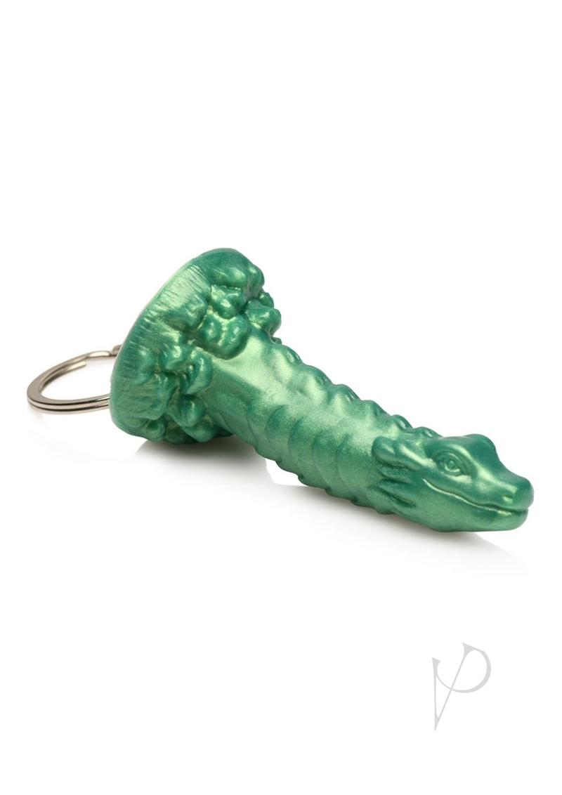 Creature Cocks Cockness Monster Keychain - Green