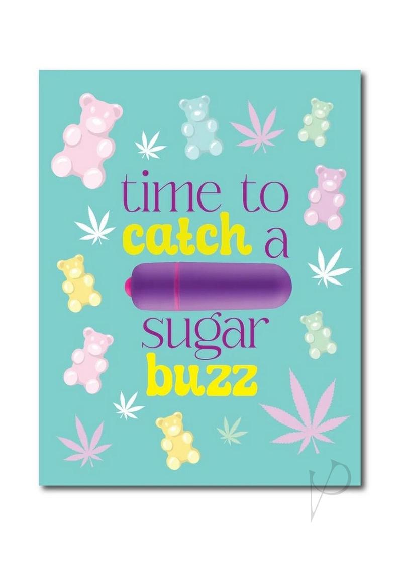 NaughtyVibes Sugar Buzz Greeting Card