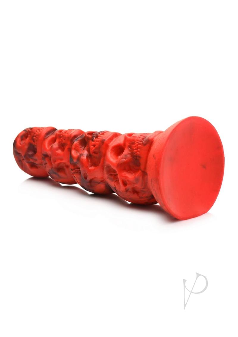 Creature Cocks Doom Silicone Dildo - Red/Black