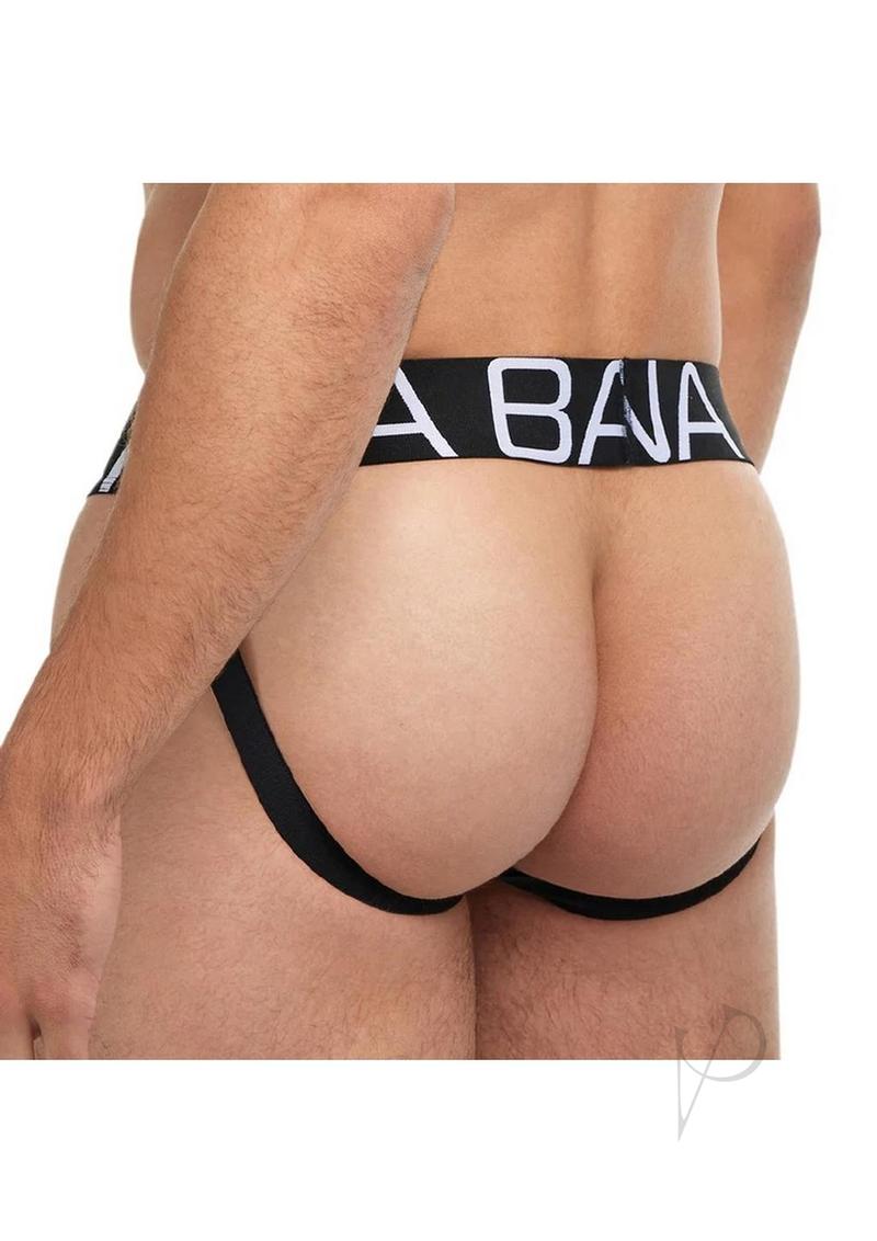 Banana Cabana Jock - S/M - Black