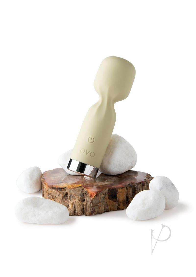 Ovo Earth Kalahari Rechargeable Silicone Vibrator - Yellow