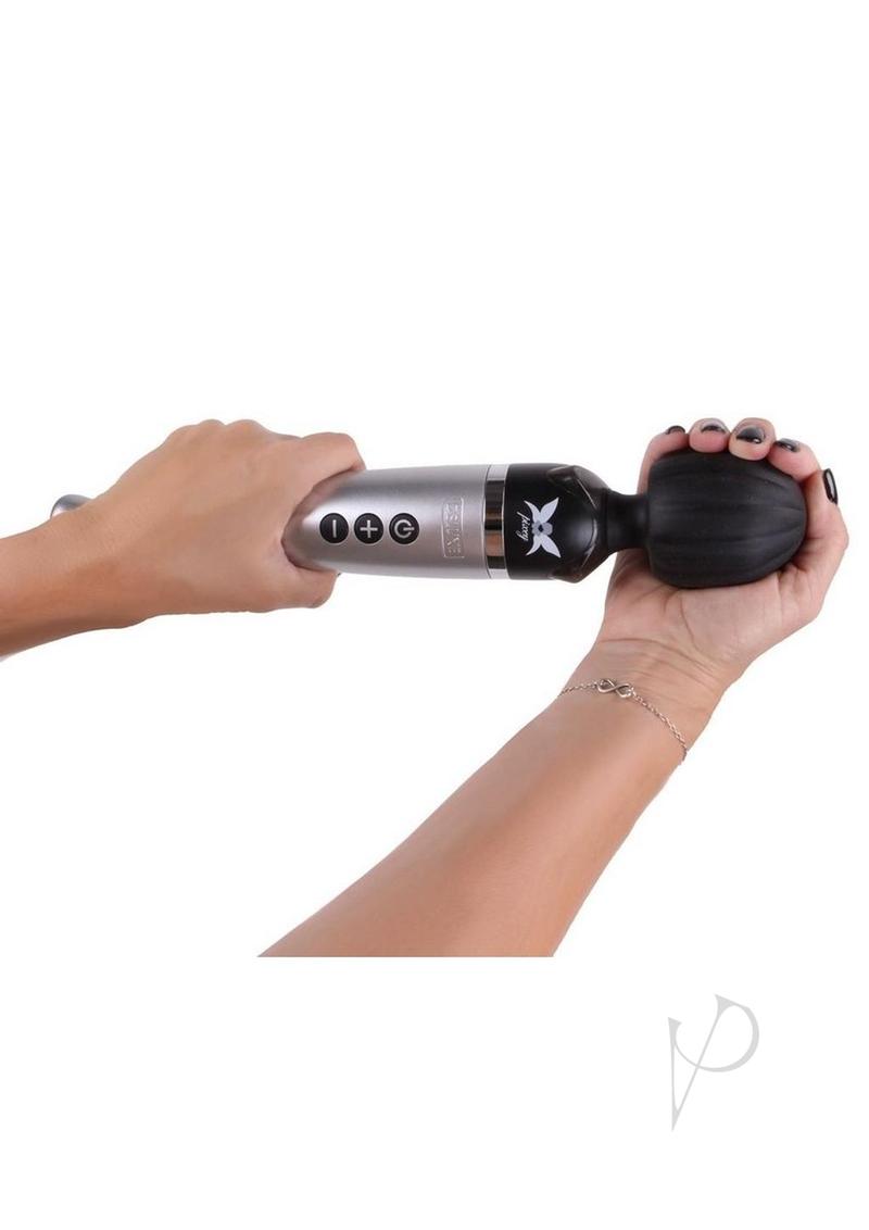 Pixey Deluxe Rechargeable Wand - Silver