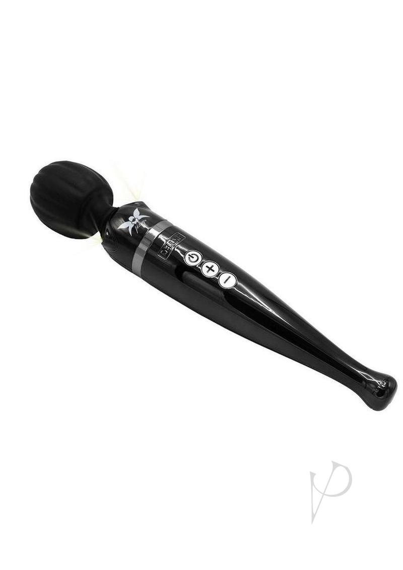 Pixey Deluxe Rechargeable Wand - Black Chrome