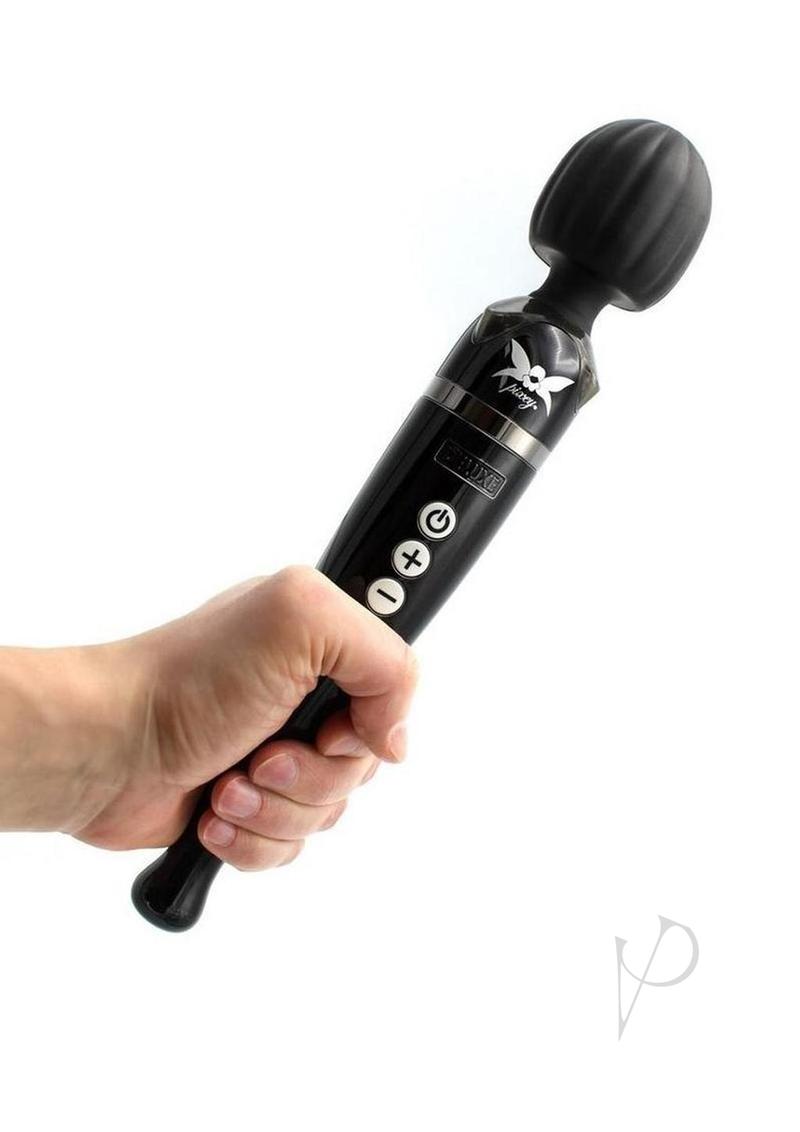 Pixey Deluxe Rechargeable Wand - Black Chrome