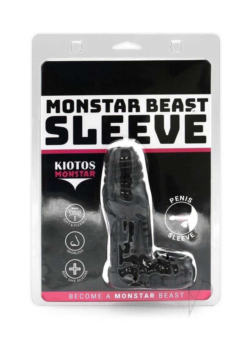 Monstar Beast Silicone Sleeve 05 - Black