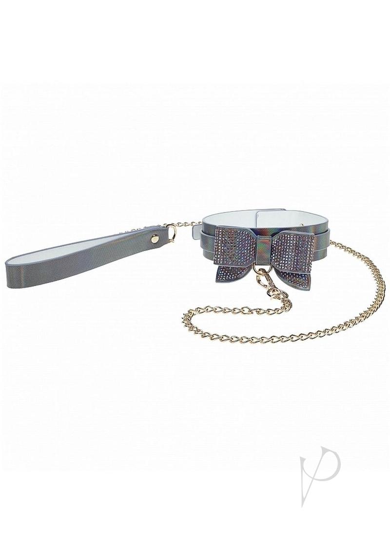 Ouch! Paris Collection Collar with Leash - Black