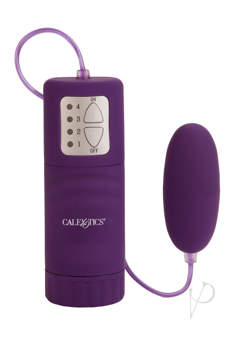 Pocket Exotics Waterproof Bullet with Wired Remote Control - Purple