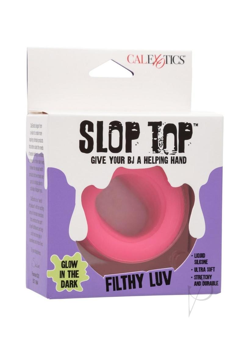 Slop Top Filthy Luv Silicone Dual Entry Stroker - Pink
