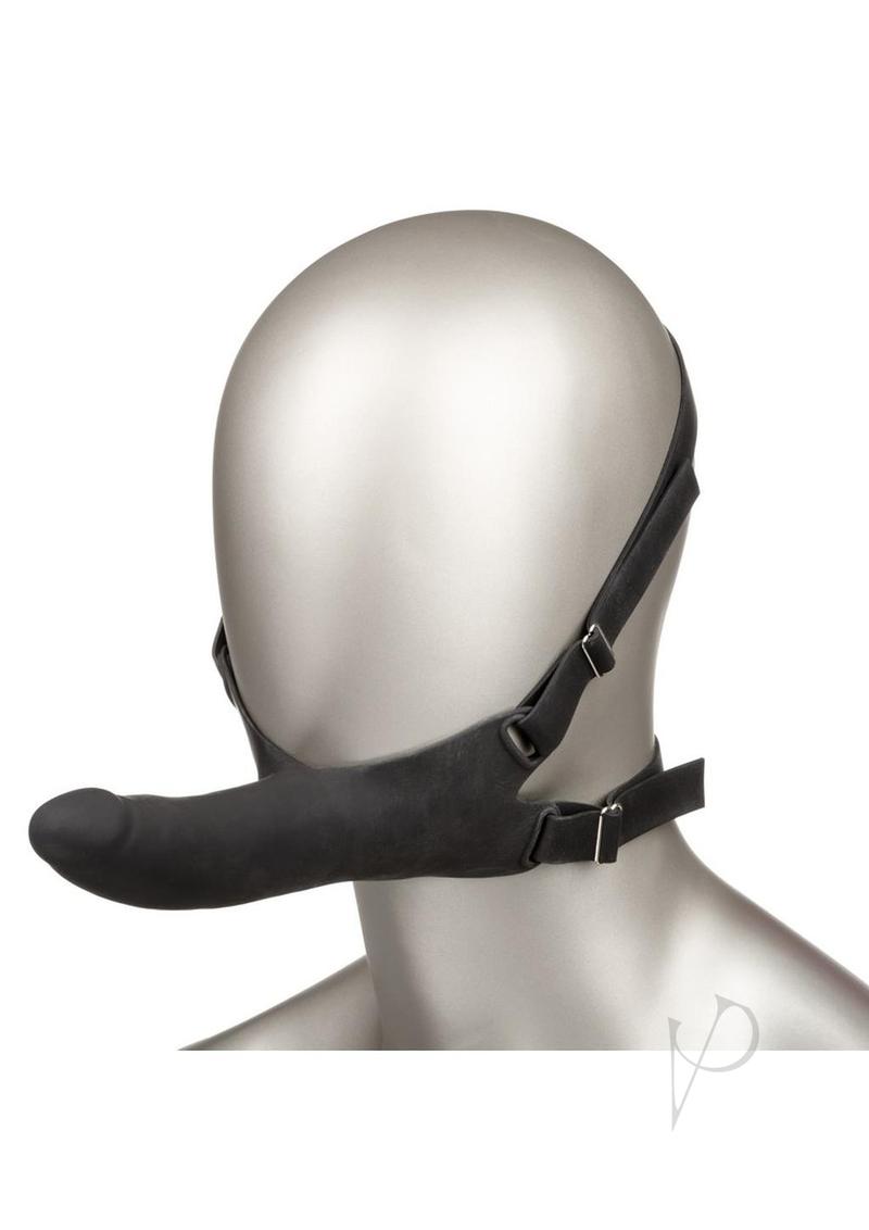 Accommodator Silicone Dong - Black