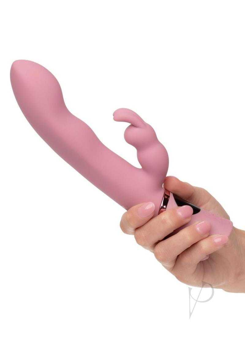 Orgasmatron Digital G-Bunny Rechargeable Silicone Rabbit - Pink