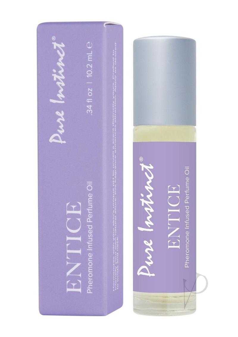 Pure Instinct Pheromone Fragrance Oil Roll-On - Entice -10.2ml/0.34oz