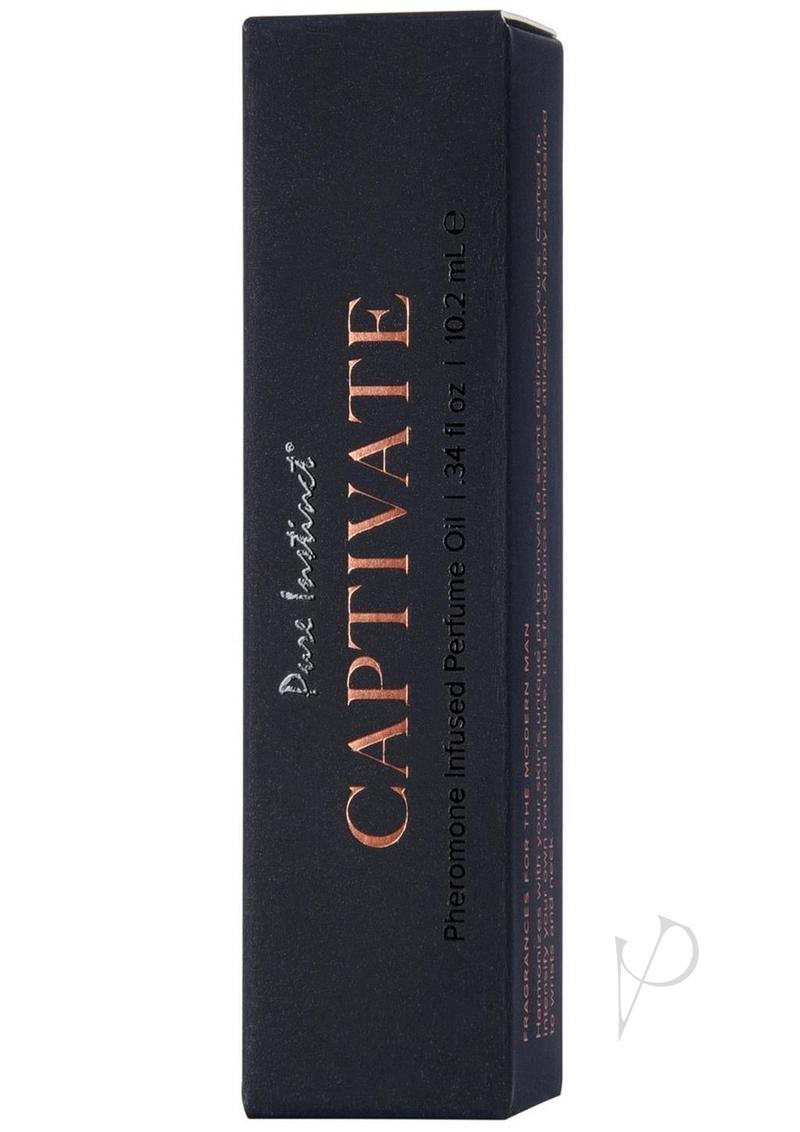 Pure Instinct Pheromone Perfume Oil - Captivate -10.2ml/0.34oz