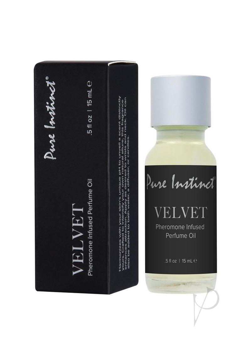 Pure Instinct Pheromone Perfume Oil Dropper- Velvet -15ml/0.5oz