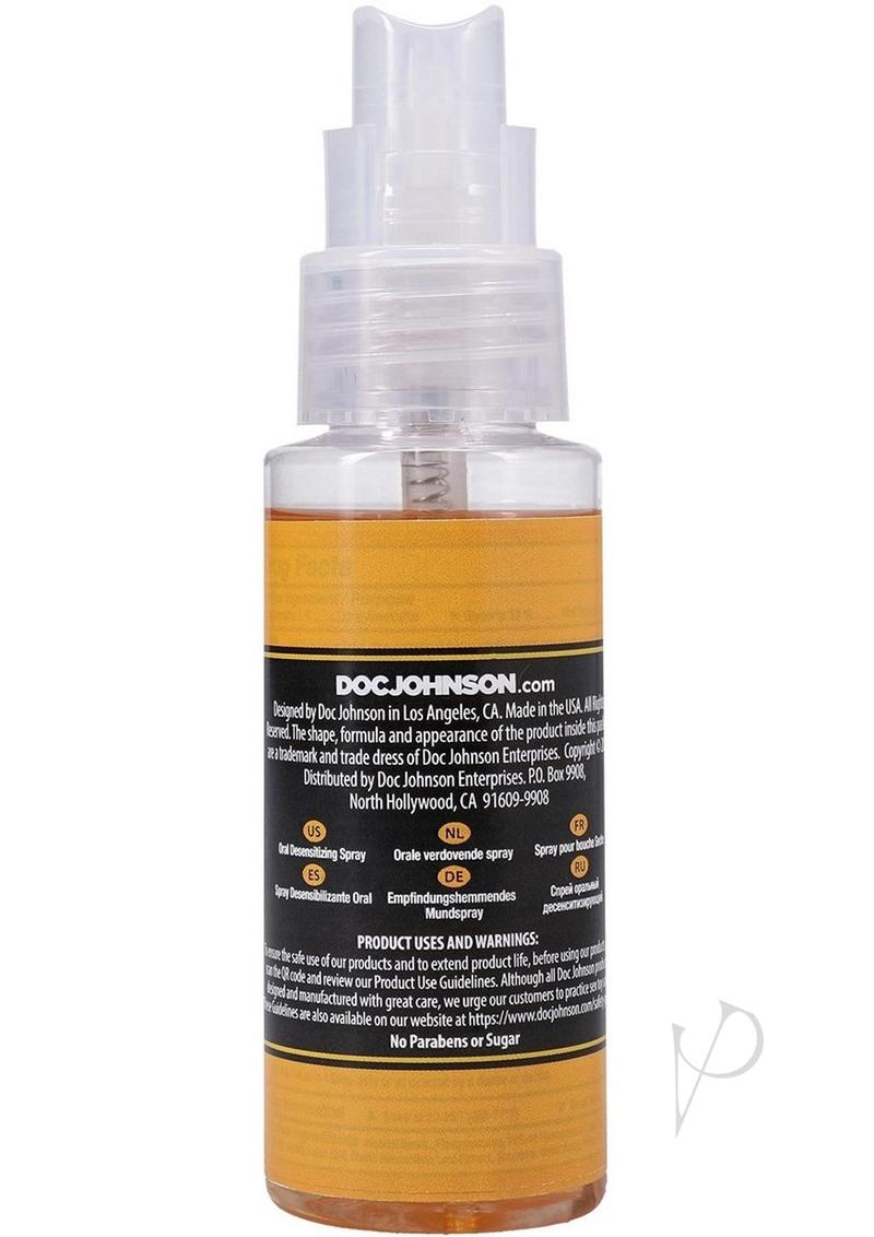 GoodHead Deep Throat Oral Anesthetic Spray - Mango 2oz