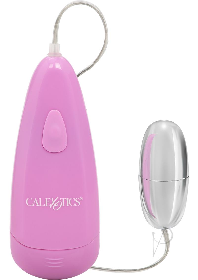 Pocket Exotics Silver Bullet with Wired Remote Control -Pink
