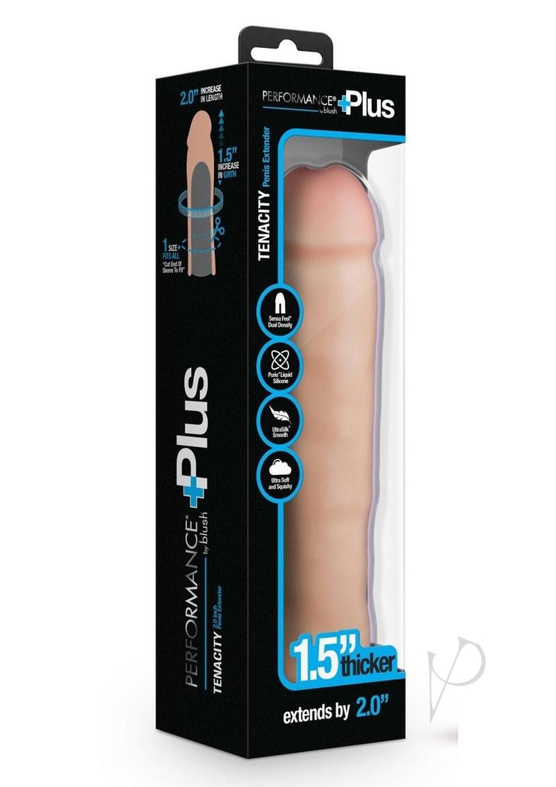Performance Plus Silicone Penis Extender 2in - Vanilla