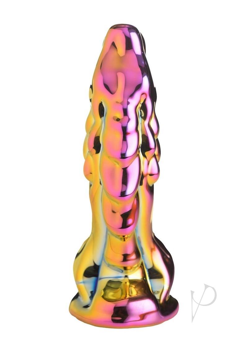 Creature Cocks Dragon Glass Dildo - Multicolor