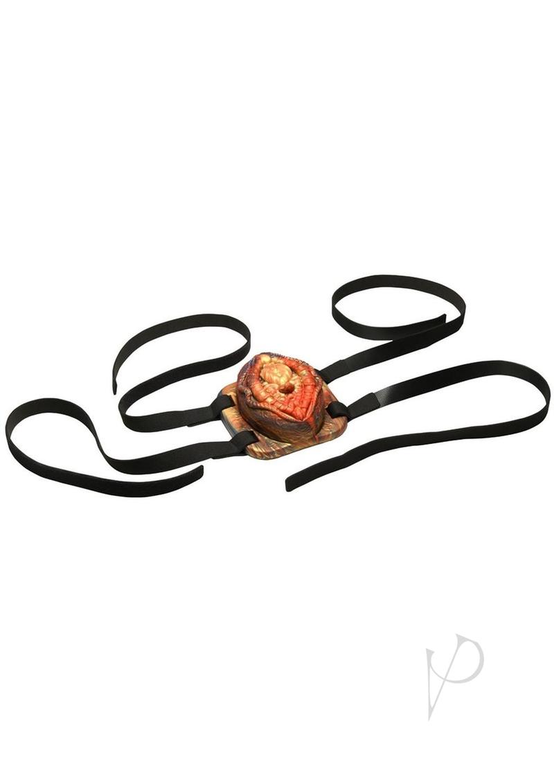 Creature Cocks Hell`s Angel Rechargeable Silicone Vibrating Grinder - Multicolor