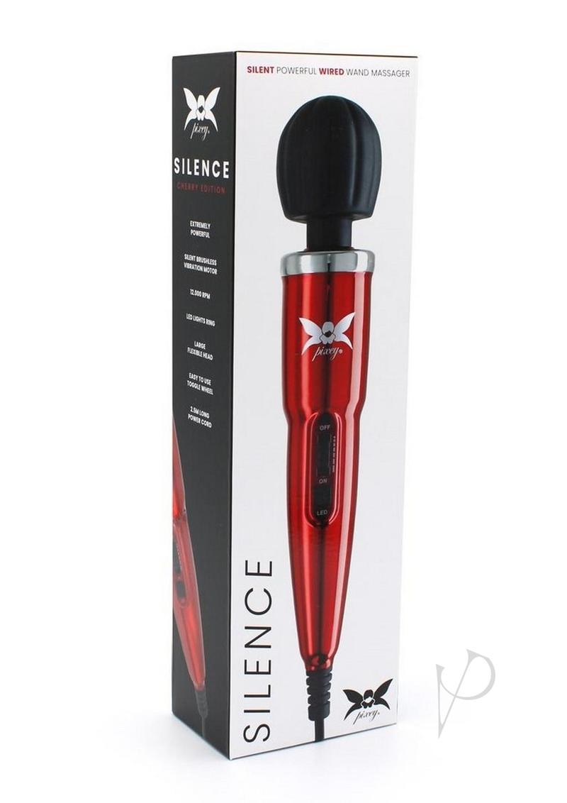 Pixey Silence Body Wand Cherry Edition - Red