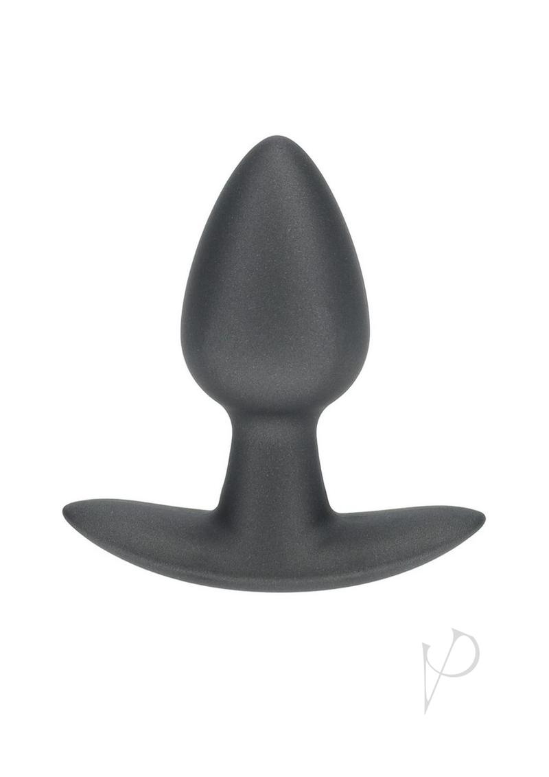 Ouch! Anal Plug Silicone - Small - Gun Metal