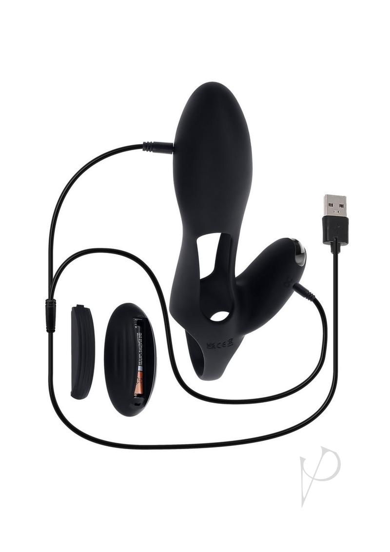 Zero Tolerance Nautilus Rechargeable Silicone Penis Sleeve - Black