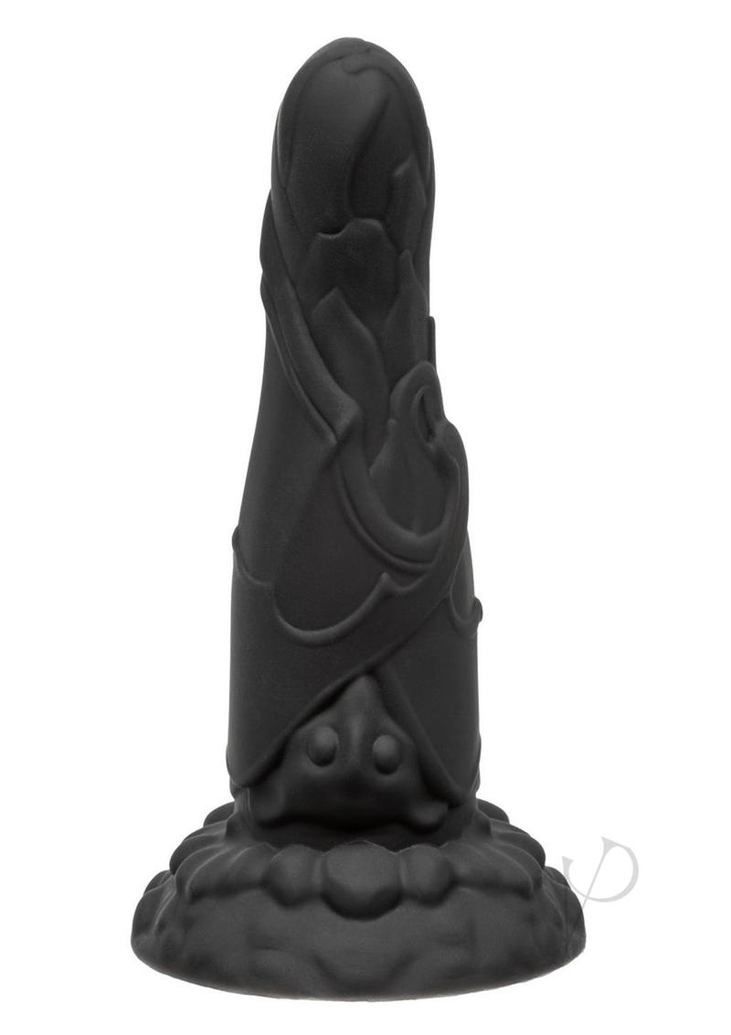 Monster Dong The Vampire Silicone Dildo 9in - Black