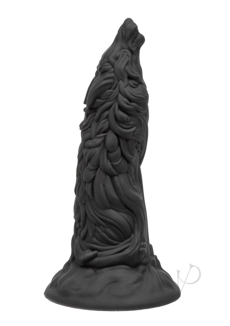 Monster Dong The Werewolf Silicone Dildo 9in - Black