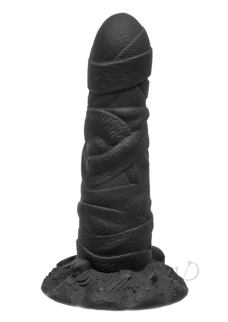 Monster Dong The Mummy Silicone Dildo - Black