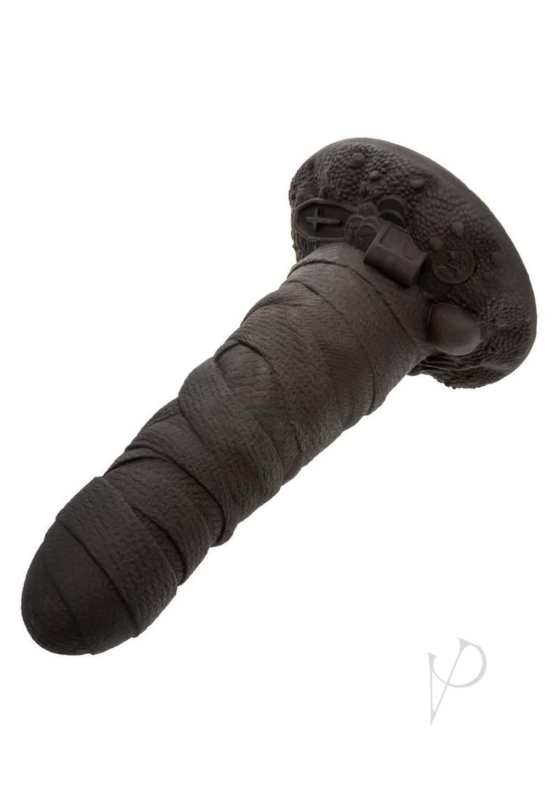 Monster Dong The Mummy Silicone Dildo - Black