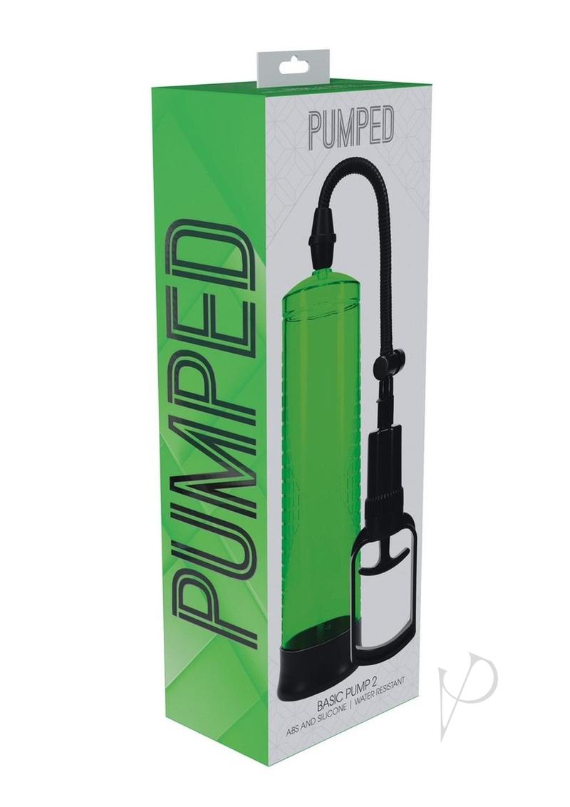 Pumped Basic Pump 2 Water Resistant Silicone Penis Pump - Purple