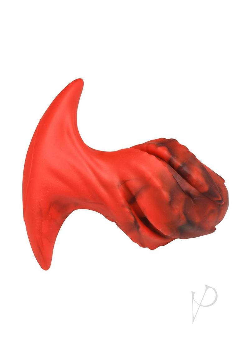 Creature Cocks Dragonspawn Silicone Butt Plug - Medium - Red