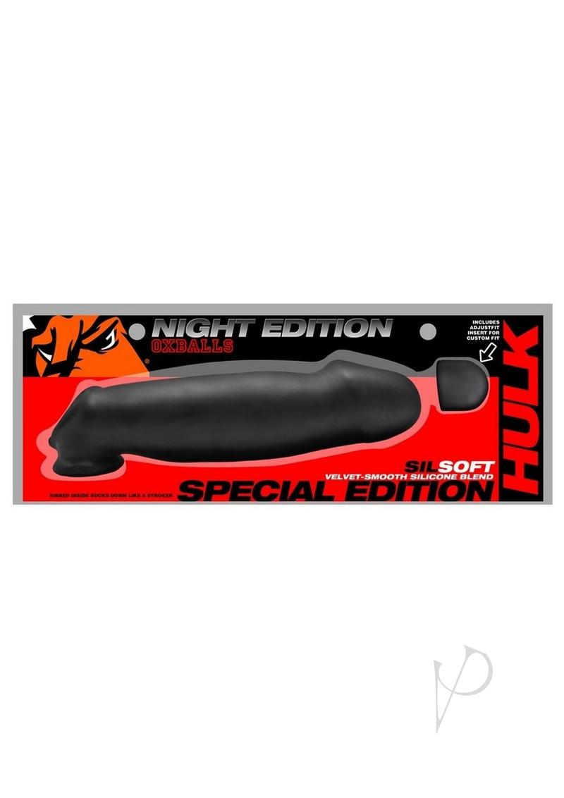 Oxballs Hullk Gargantuan Hole Stretching Cocksheath Night Edition - Black